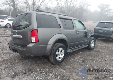 2008 Nissan Pathfinder S from USA, damaged, VIN 5N1AR18UX8C606483